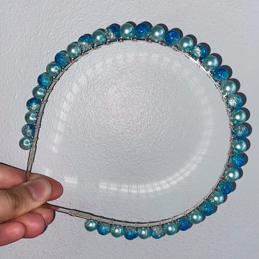 Pearl Blue Hairband