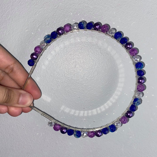 Blue & Purple Hairband